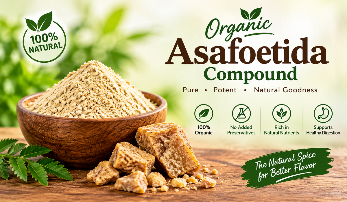 Organic  Asafoetida