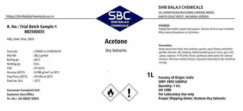Acetone Dry