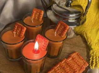Chai Biscuit Candle