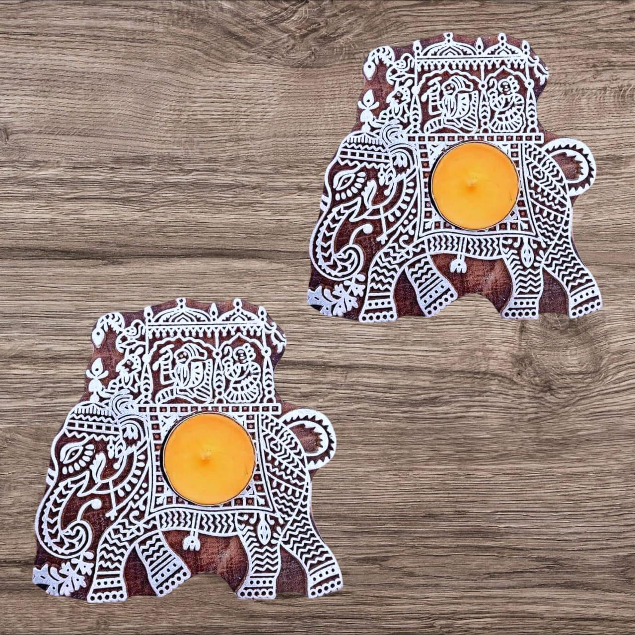 Elephant Shape Candle