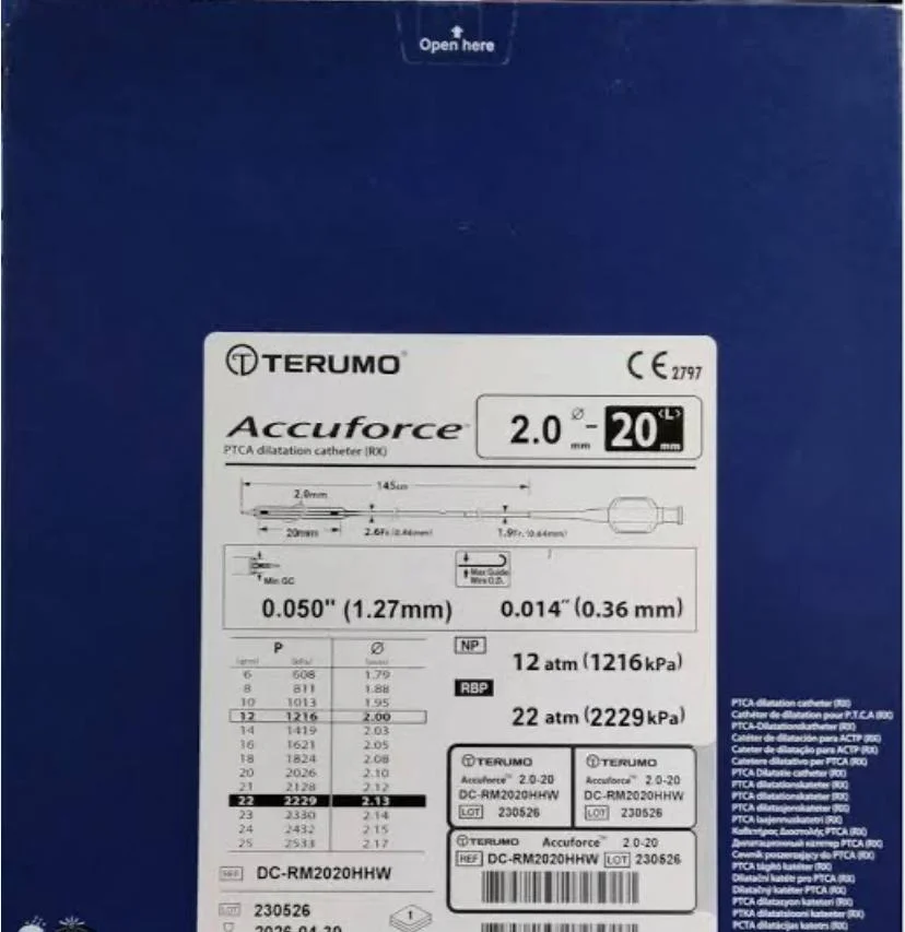 Accuforce balloon Terumo