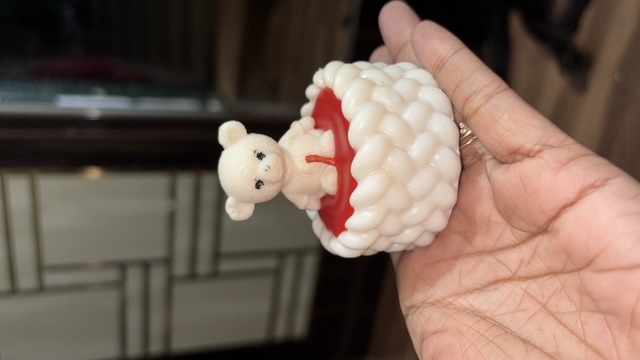 Teddy Bear Candle