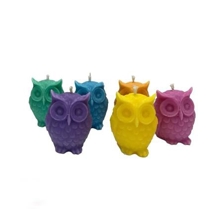 Owl Candle