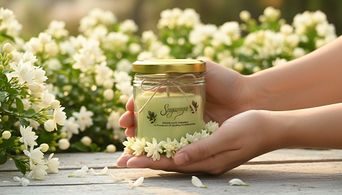 Jasmine Scented Candle