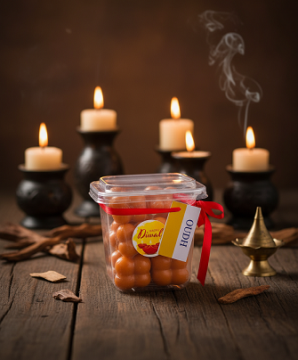 Scented Bubble Candles