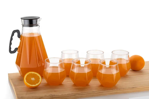 Plastic Jug and Glass Set