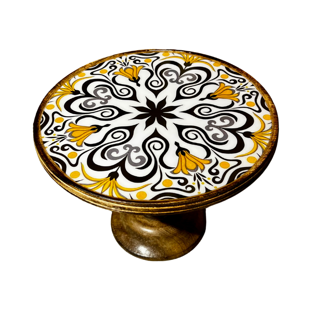 Foldable Wooden Cake Stand