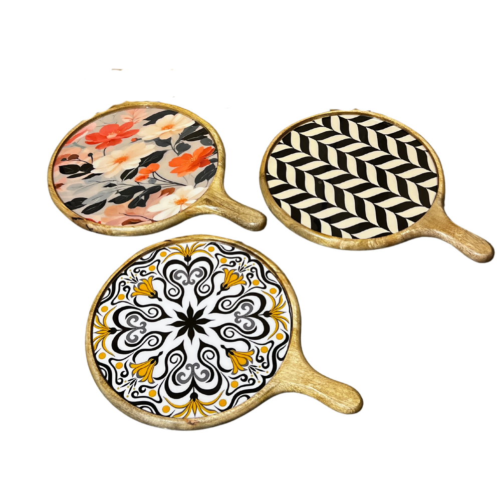 Wooden Pizza Platter