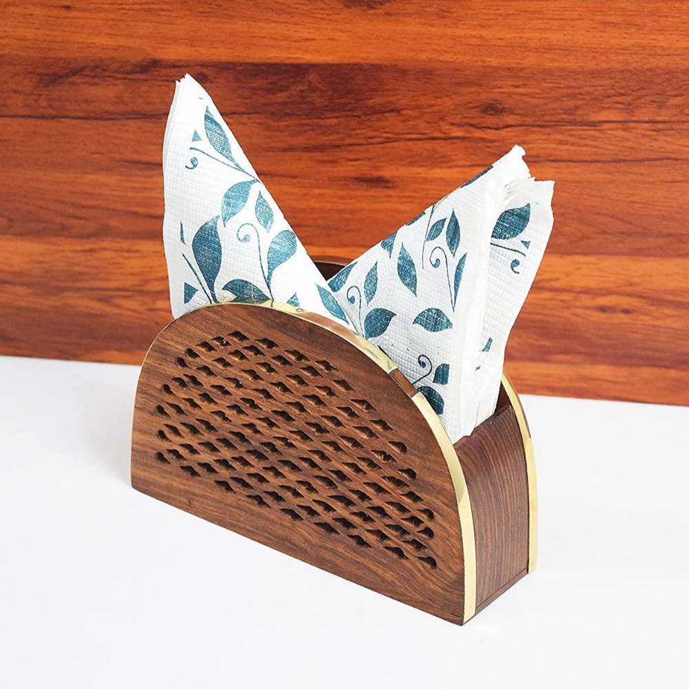 Wooden Napkin Holder