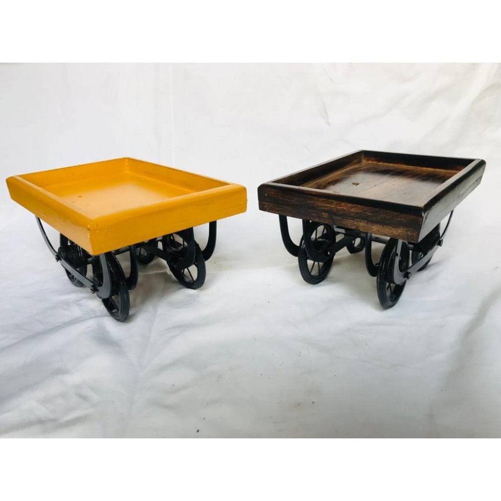 Wooden Thela Serving Tray