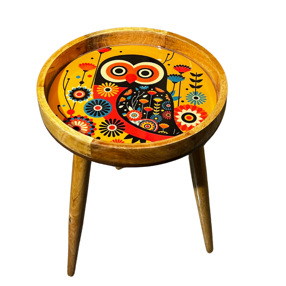 Foldable Wooden Stool