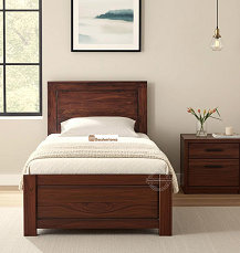 SHEESHAM WOOD SINGLE BED