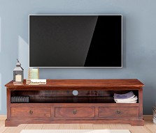 WOODEN TV UNIT 
