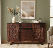 WOODEN SIDEBOARD