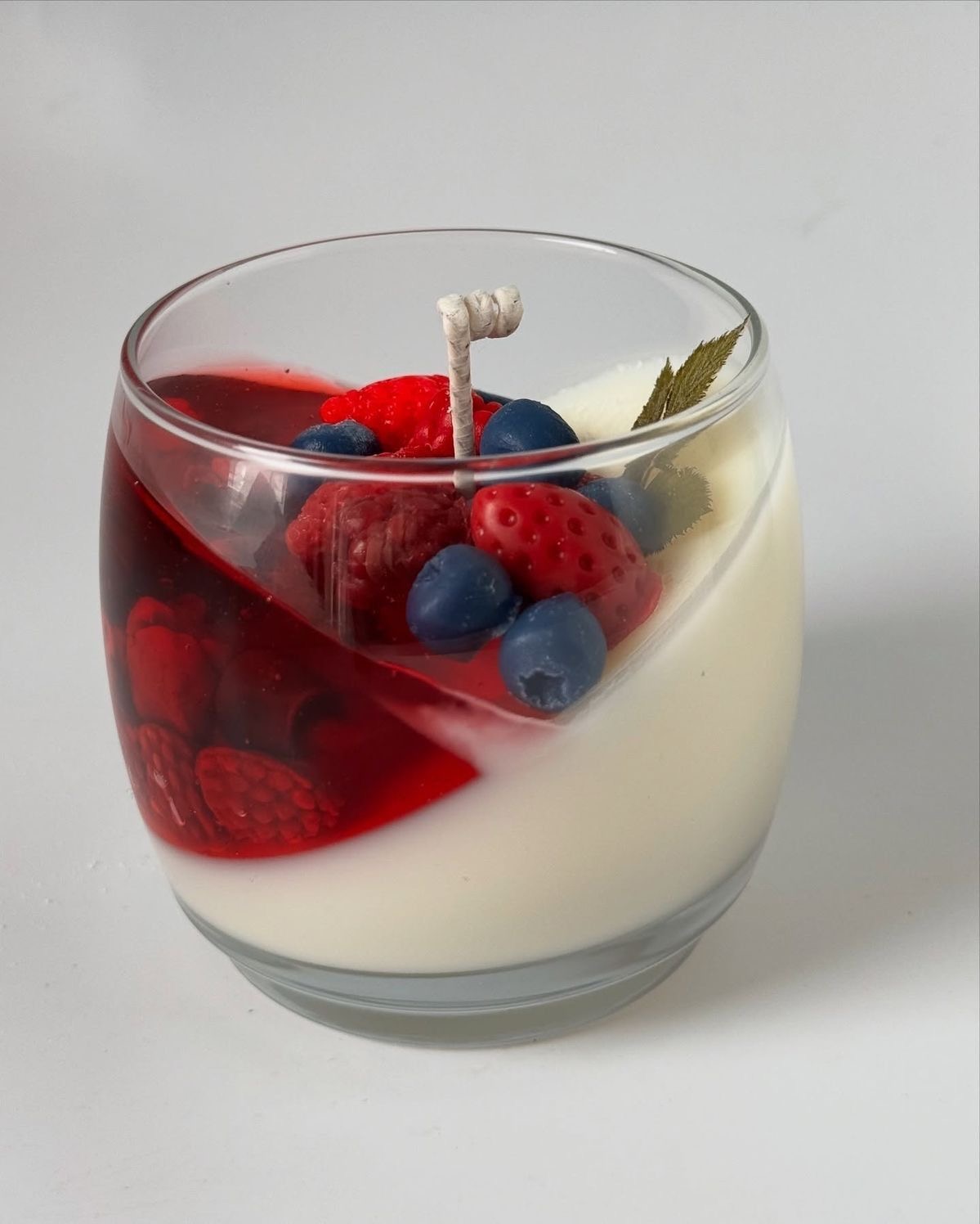 Strawberry Vanilla Fruit Candle