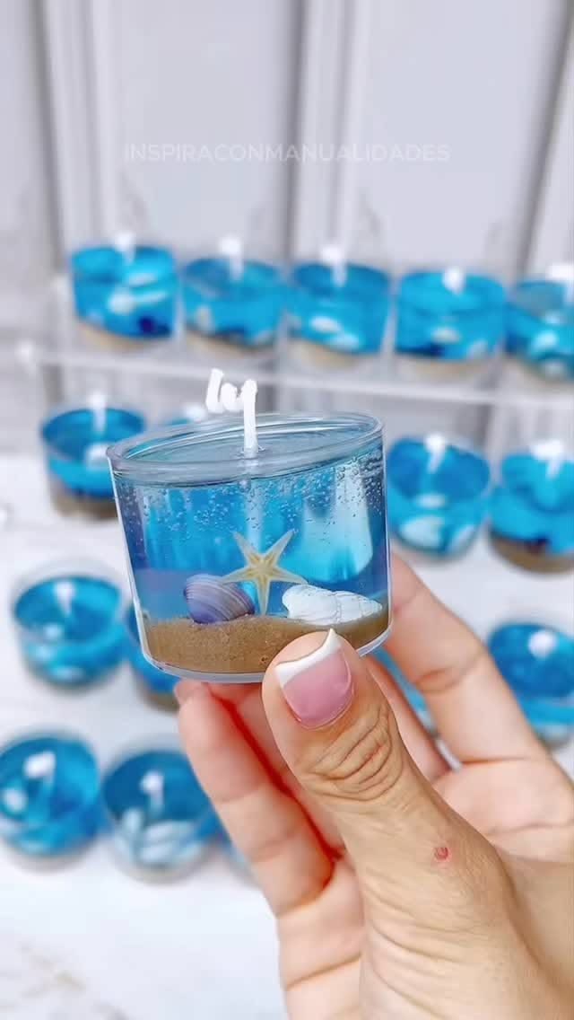 Star Fish Candle 