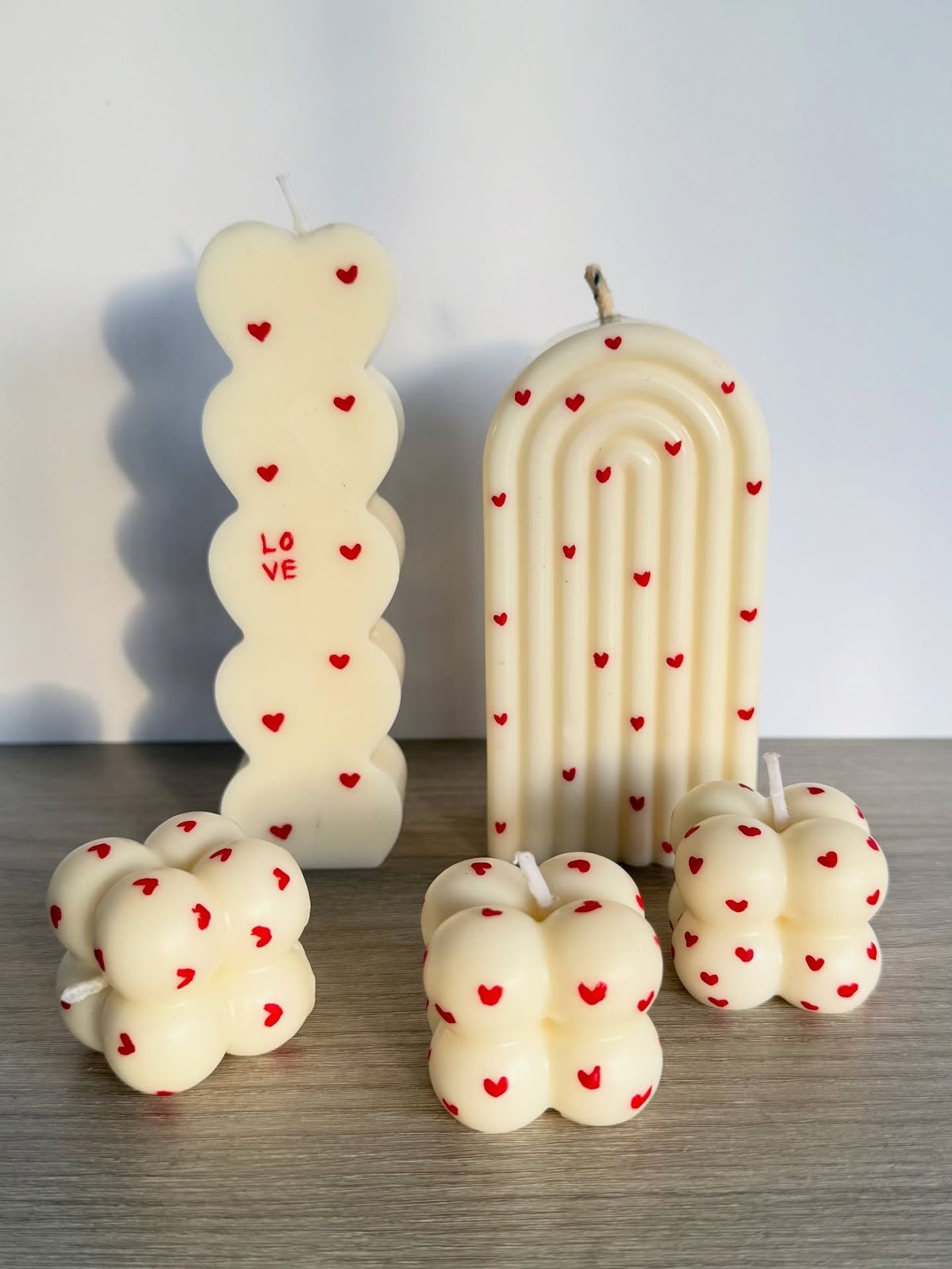 Little Hearts Candle