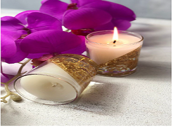 Gel Glass Candle