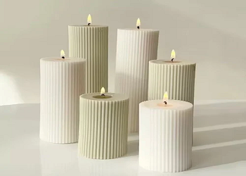 Wax Pillar Candle 