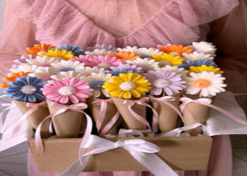 Bouquet Flower Candle