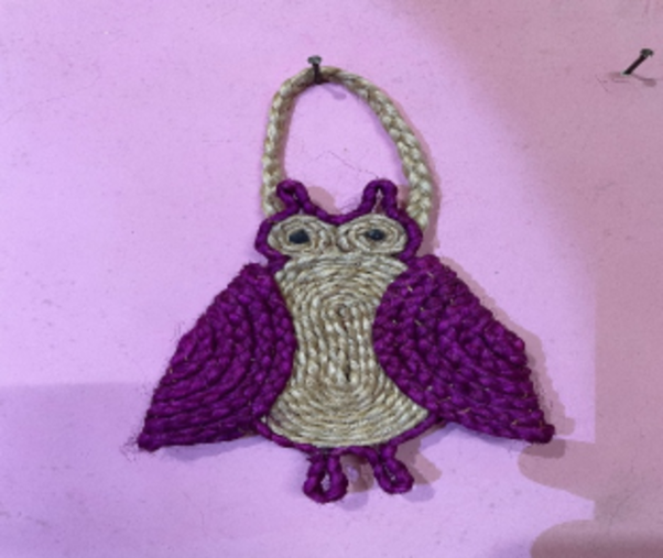 Handwoven Jute Traditional  Wall Hanging