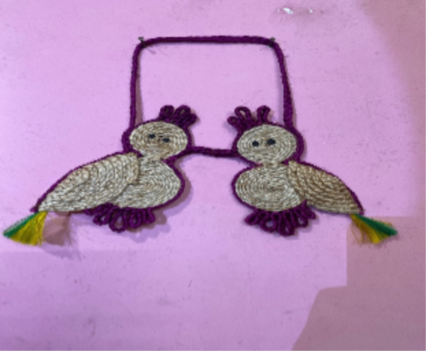 Handwoven Jute Wall Hanging