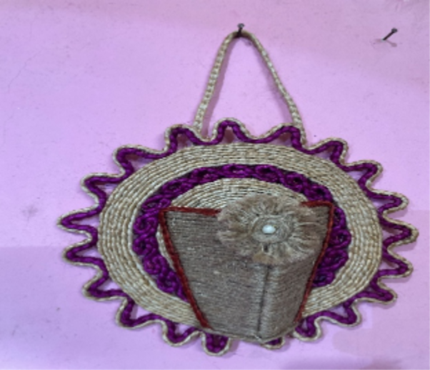 Handwoven Jute Wall Hanging