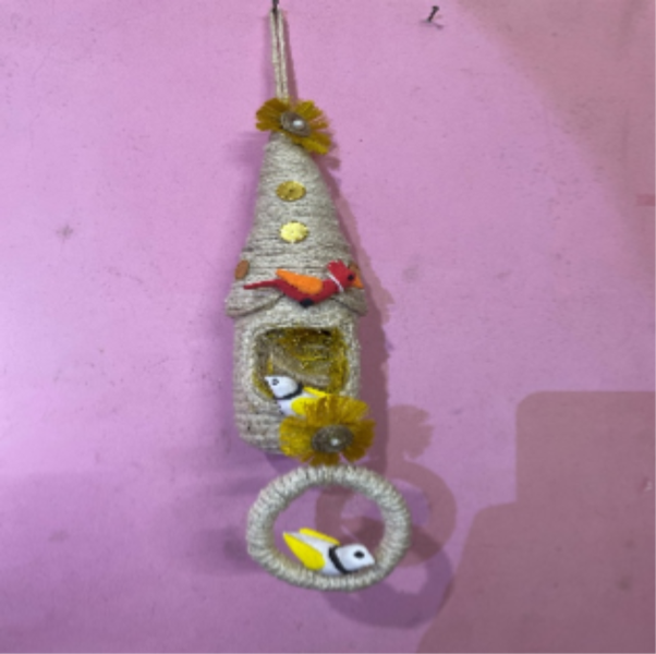 Handwoven Jute Traditional  Wall Hanging