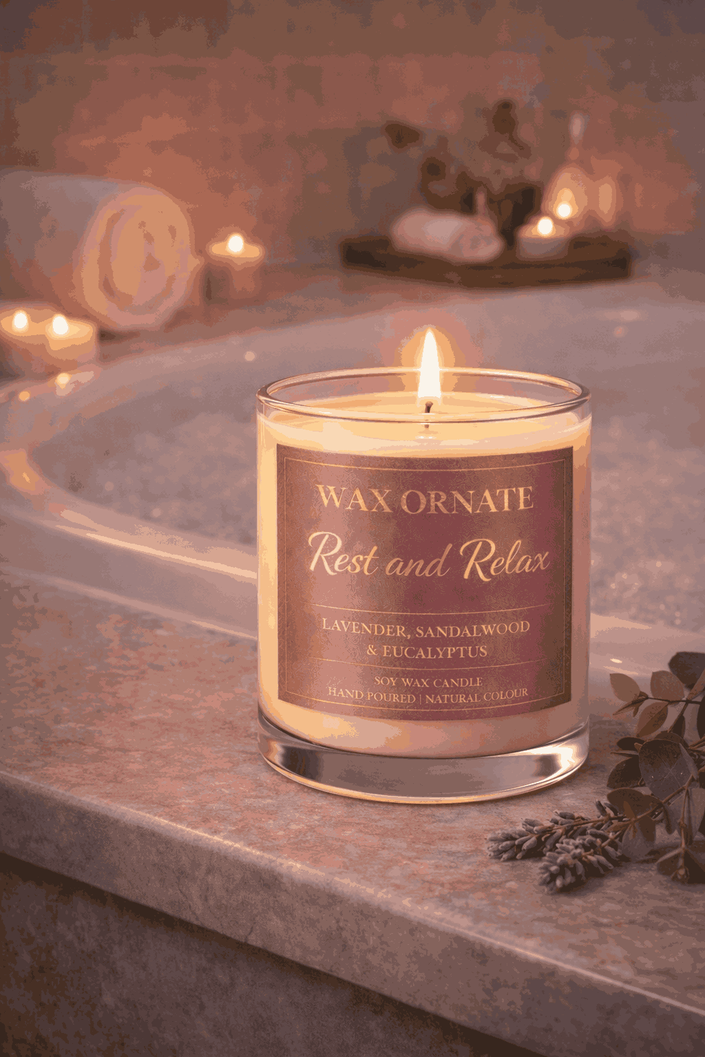 Scent Rest and Relax Candle