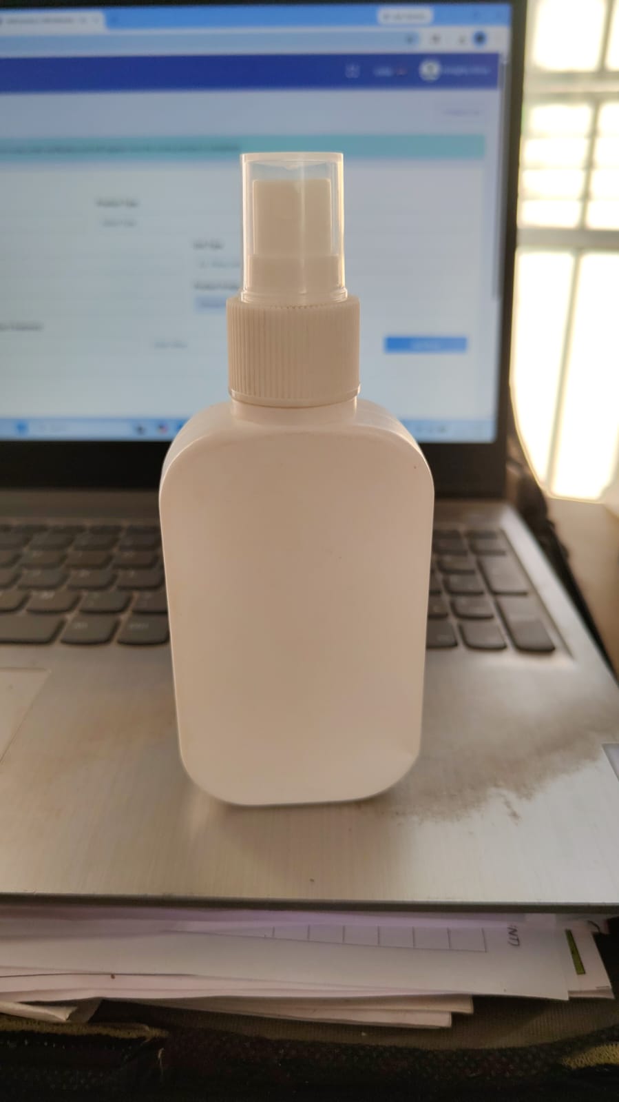 100ML HDPE SPRAY BOTTLE