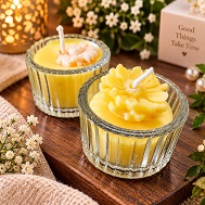 Lemon Tea Light candle
