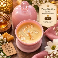Honey Gold Glow Candle