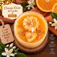 Organce Fragrance Jar Candle