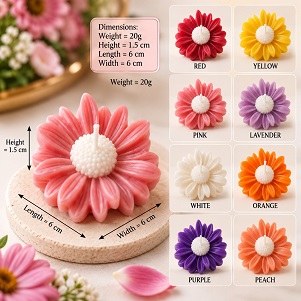 Daisy Flower Aroma candle