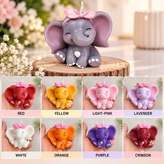 Elephant Candle